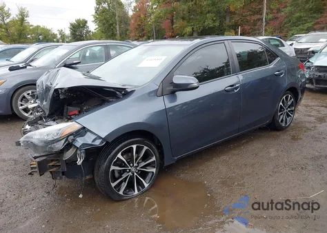 2019 Toyota Corolla Se from USA, damaged, VIN 2T1BURHE2KC161170